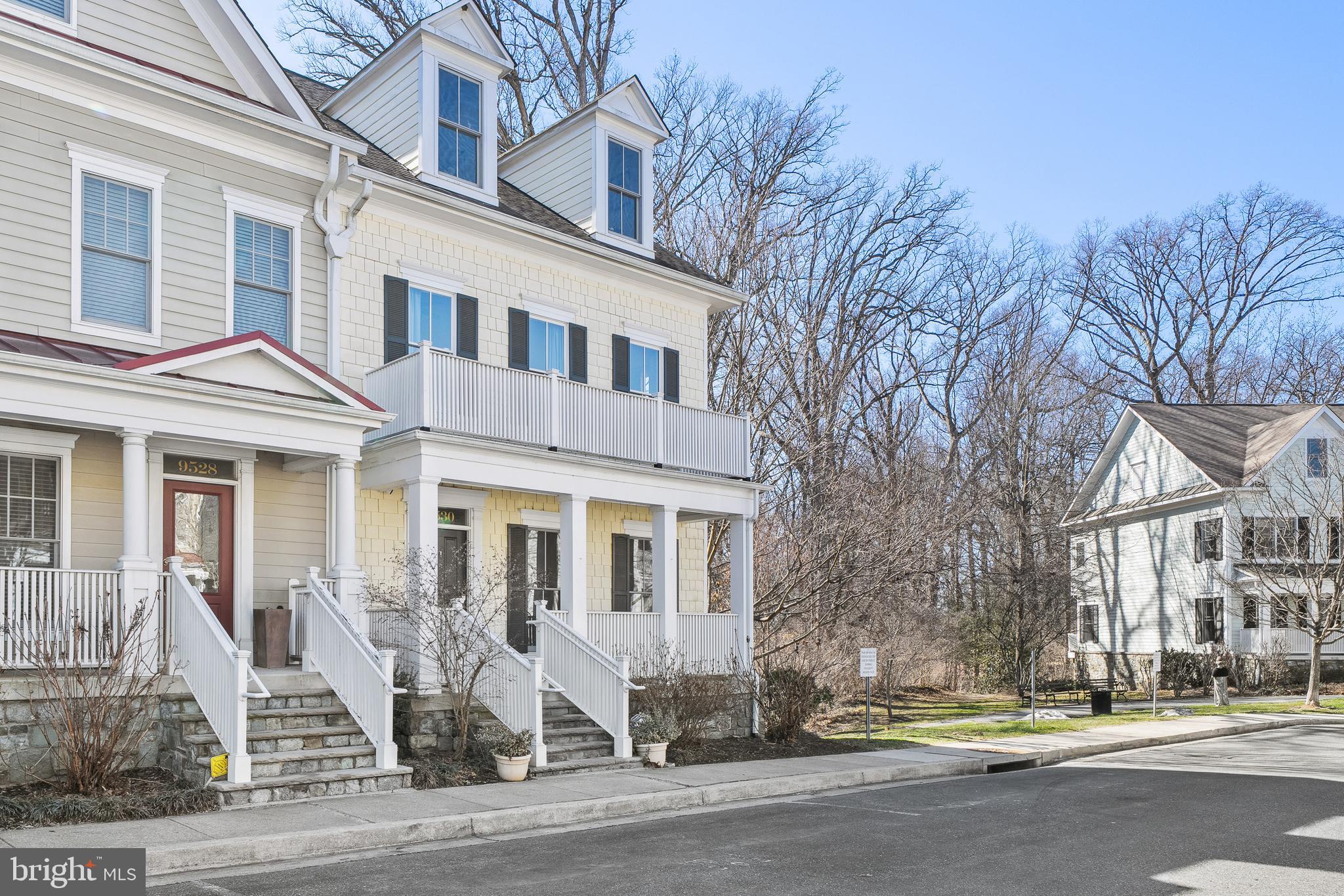 9530 Ament Street Silver Spring, MD 20910 - Photo 2 of 55 a front view of a building with a street
