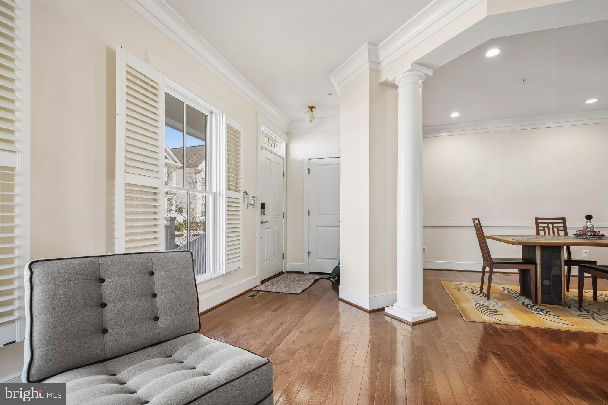 9530 Ament Street Silver Spring, MD 20910 - Photo 3 of 55 a view of livingroom with furniture and wooden floor
