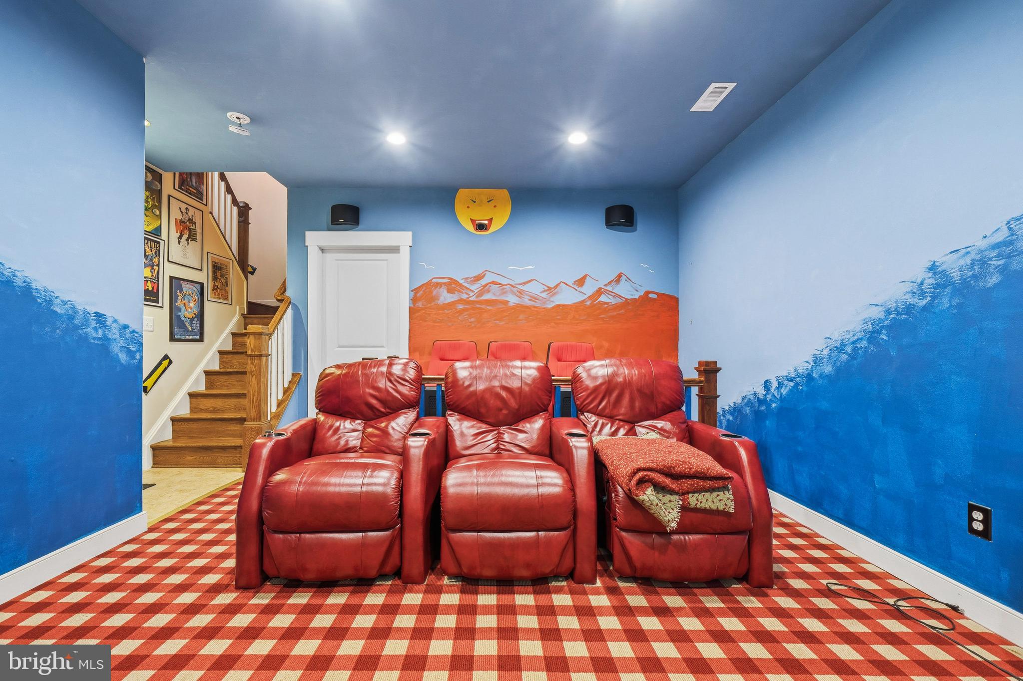 9530 Ament Street Silver Spring, MD 20910 - Photo 40 of 55 a bedroom with two beds and a lamp