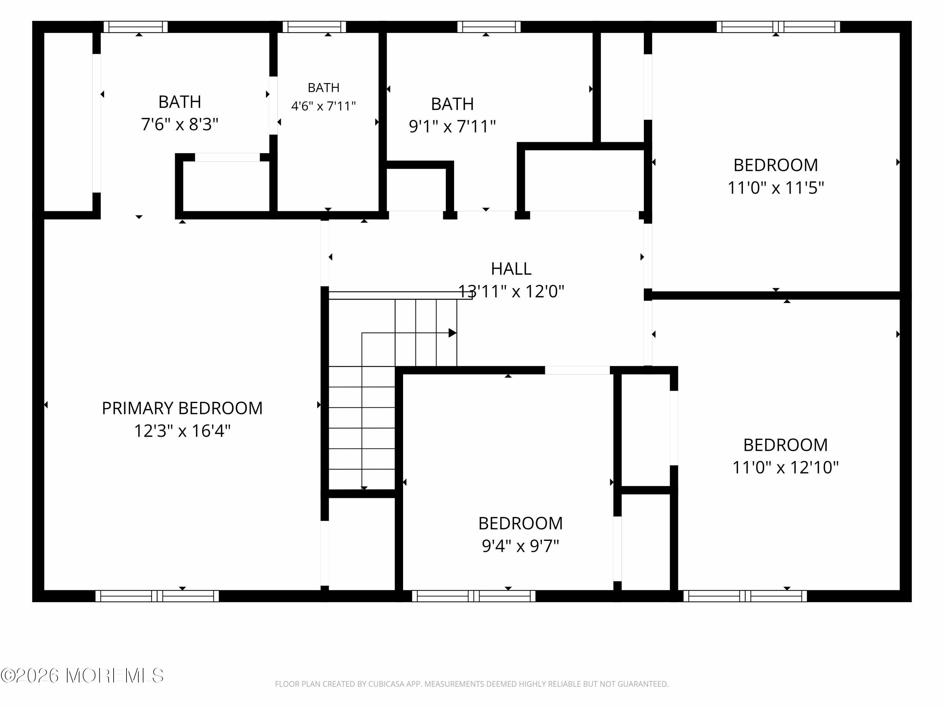 25 Rimwood Lane Howell, NJ 07731 - Photo 39 of 41 2nd Floor Plan