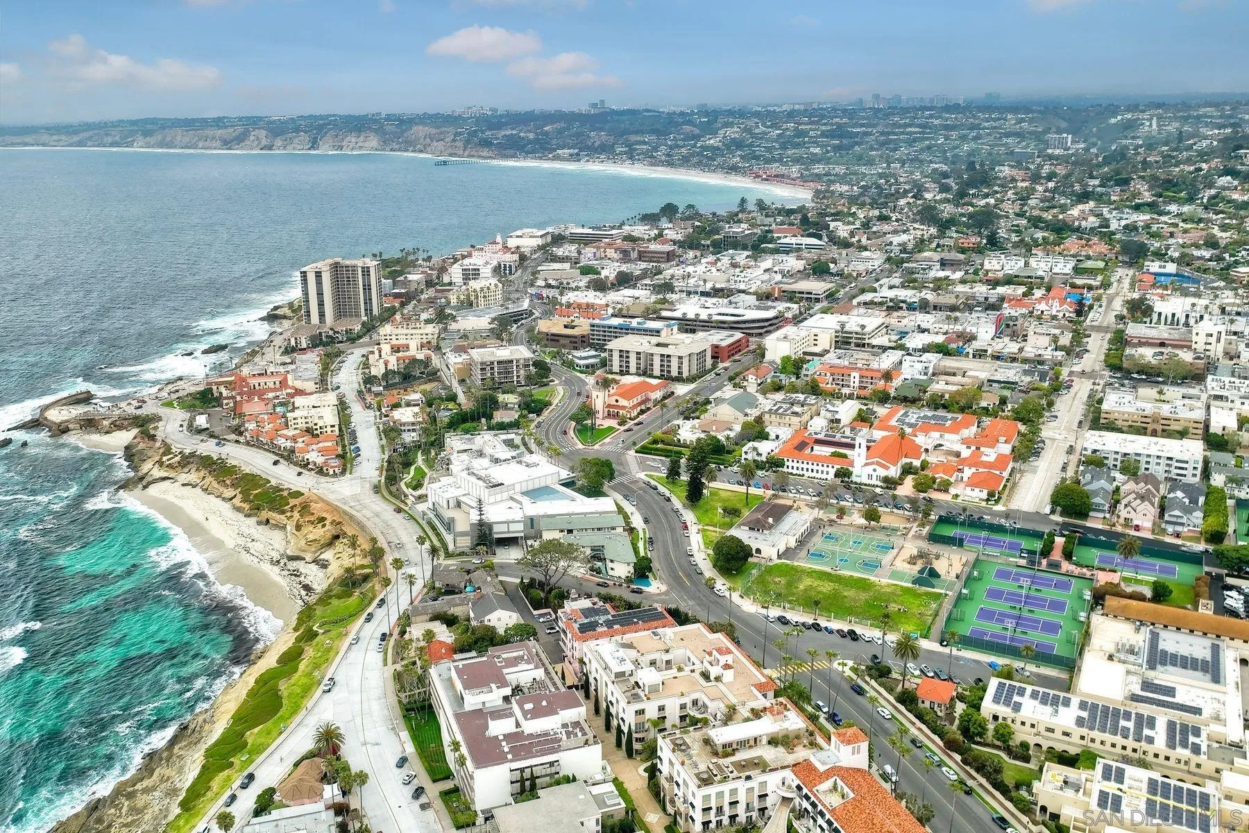 7635 Draper Avenue La Jolla, CA 92037 - Photo 6 of 43 an aerial view of a city