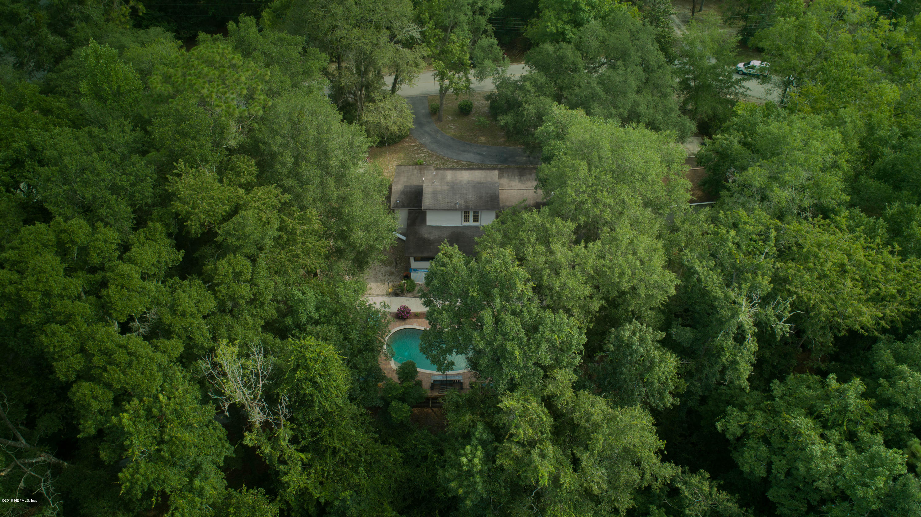 190 Wesley Road Green Cove Springs, FL 32043 - Photo 44 of 53 Aerial Rear View 2