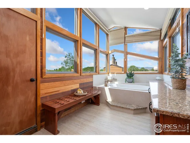 a view of a yard with an outdoor space