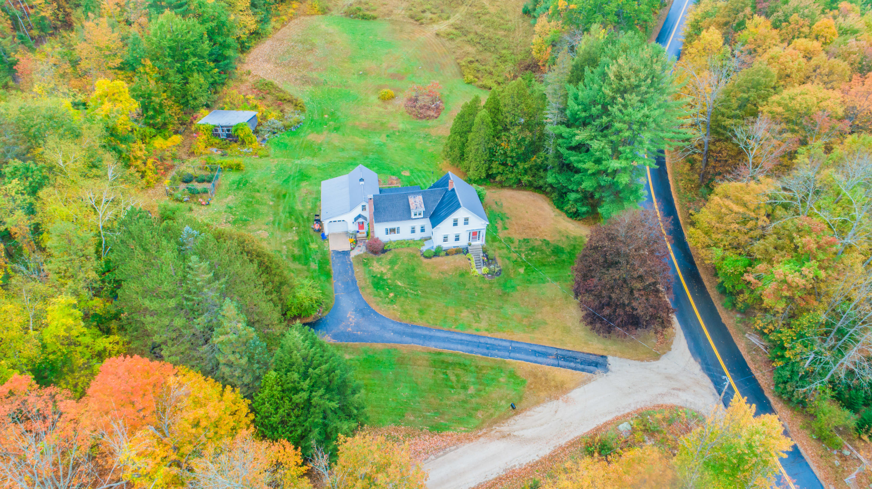 3 Patten Hill Road Hebron, ME 04238 - Photo 3 of 51 3 Patten Hill Road Aerial-7