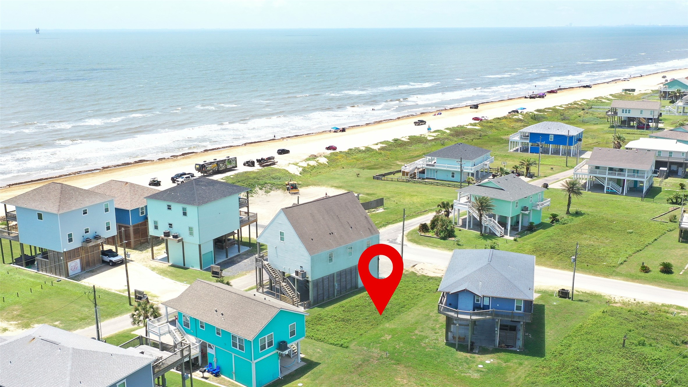 0 Crystal Beach Road Crystal Beach, TX 77650 - Photo 1 of 18 This coastal property features a grassy lot with ocean views, steps away from the beach. Located in a serene neighborhood, it's ideal for seaside living.