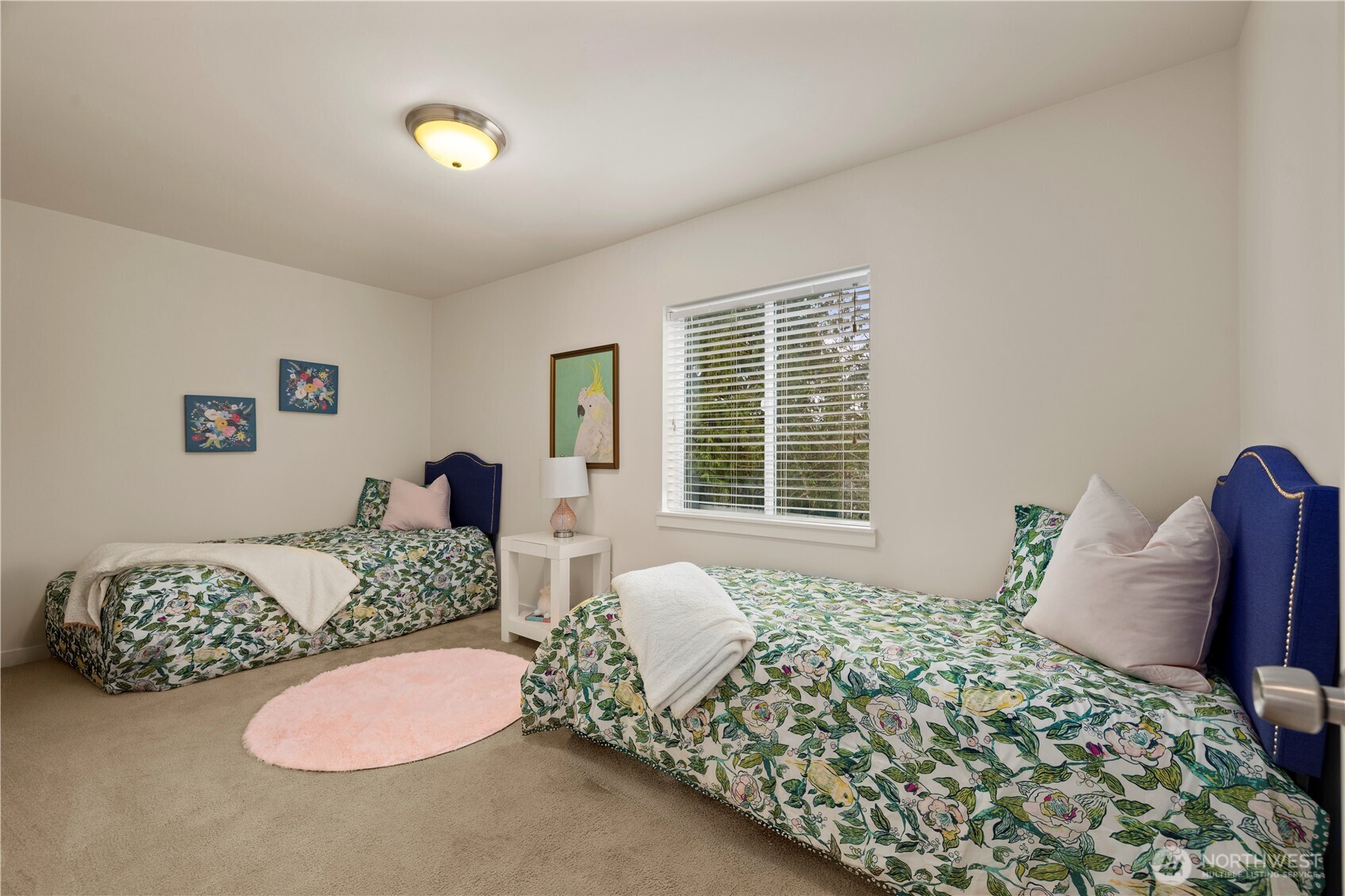 1029 Southwest 124th Street Burien, WA 98146 - Photo 24 of 40 a bedroom with bed and a couch