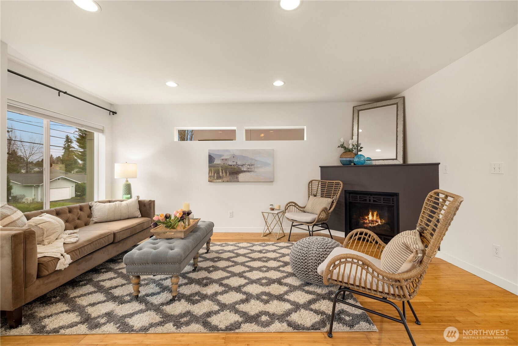 1029 Southwest 124th Street Burien, WA 98146 - Photo 5 of 40 a living room with furniture a table and a window