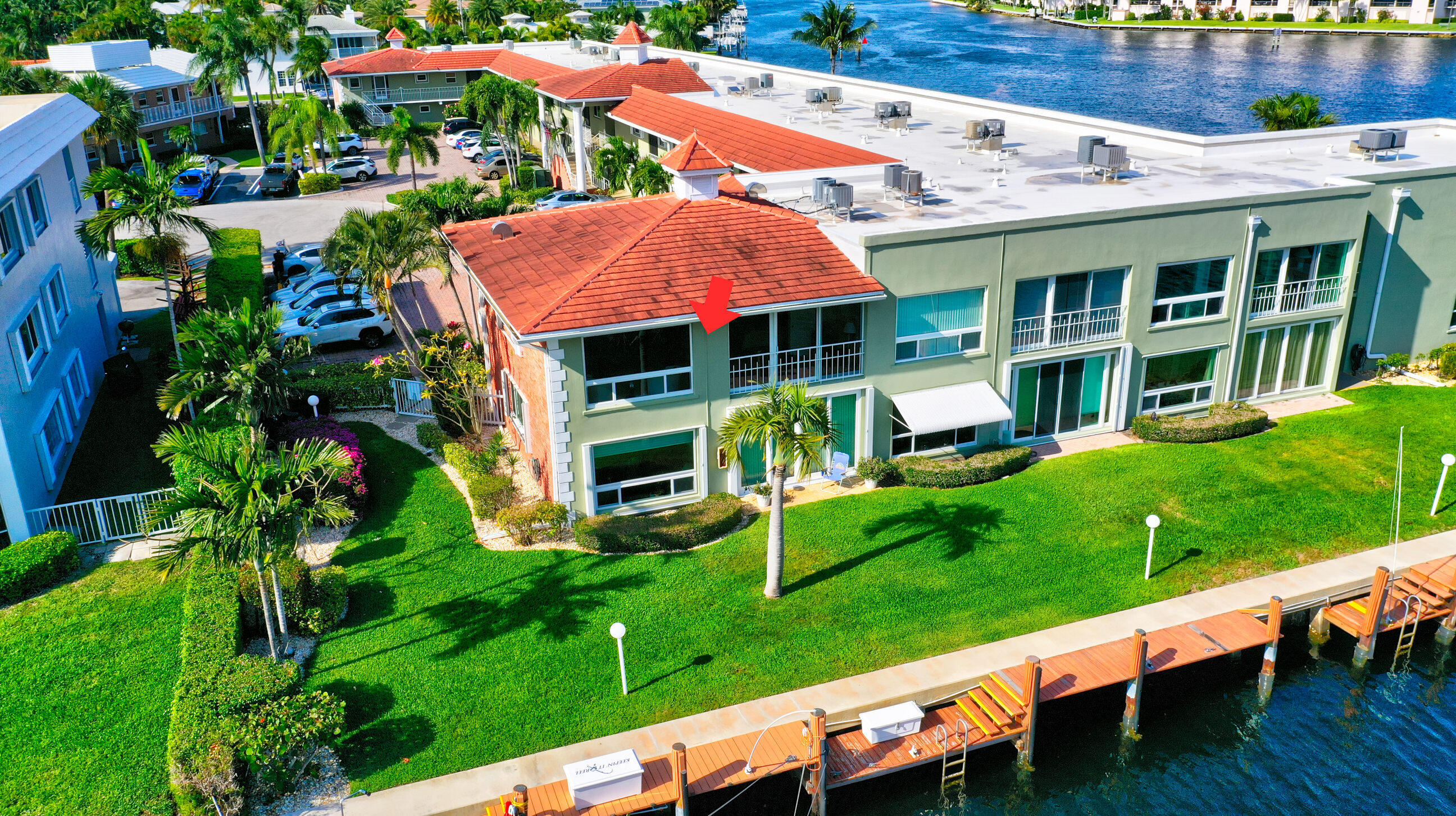 711 Northeast Harbour Terrace, Unit 4120 Boca Raton, FL 33431 - Photo 22 of 28 21 Aerial close up NE 412
