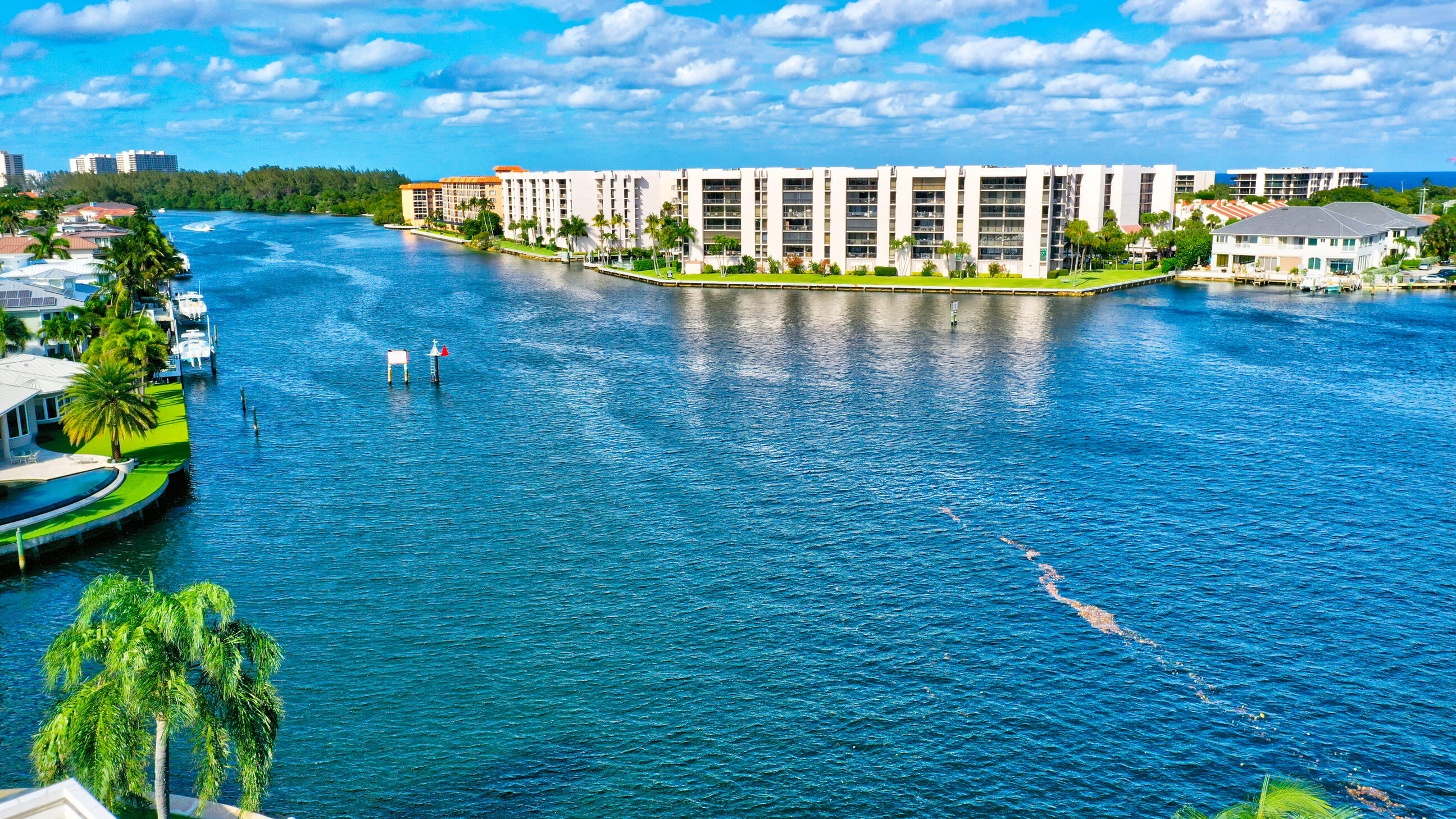 711 Northeast Harbour Terrace, Unit 4120 Boca Raton, FL 33431 - Photo 28 of 28 27 Aerial waterway NE Intracoastal Terra