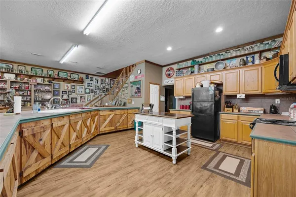 a view of an house with outdoor space and seating