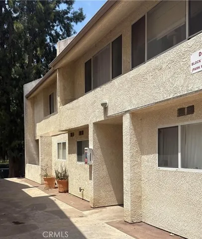 a view of a house with a patio
