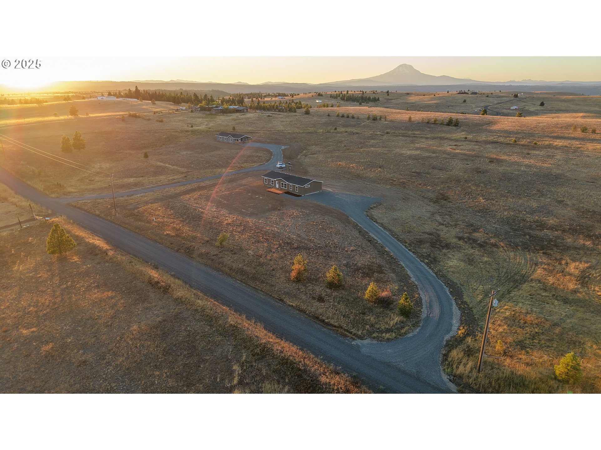 959 High Prairie Road Lyle, WA 98635 - Photo 22 of 34 a black and white photo of a house