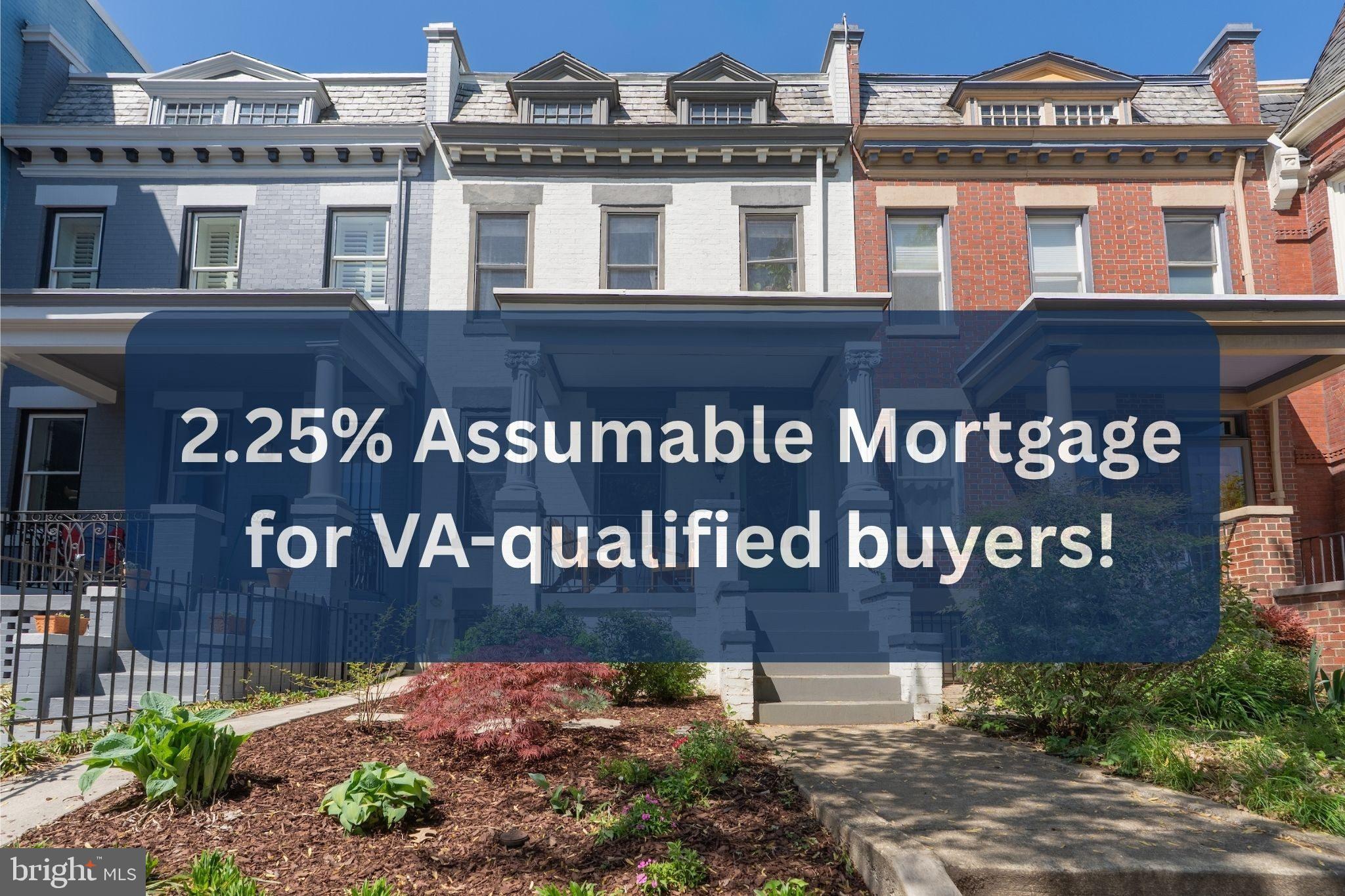 321 T Street Northwest Washington, DC 20001 - Photo 1 of 42 2.25% Assumable Mortgage for VA-qualified buyers!
