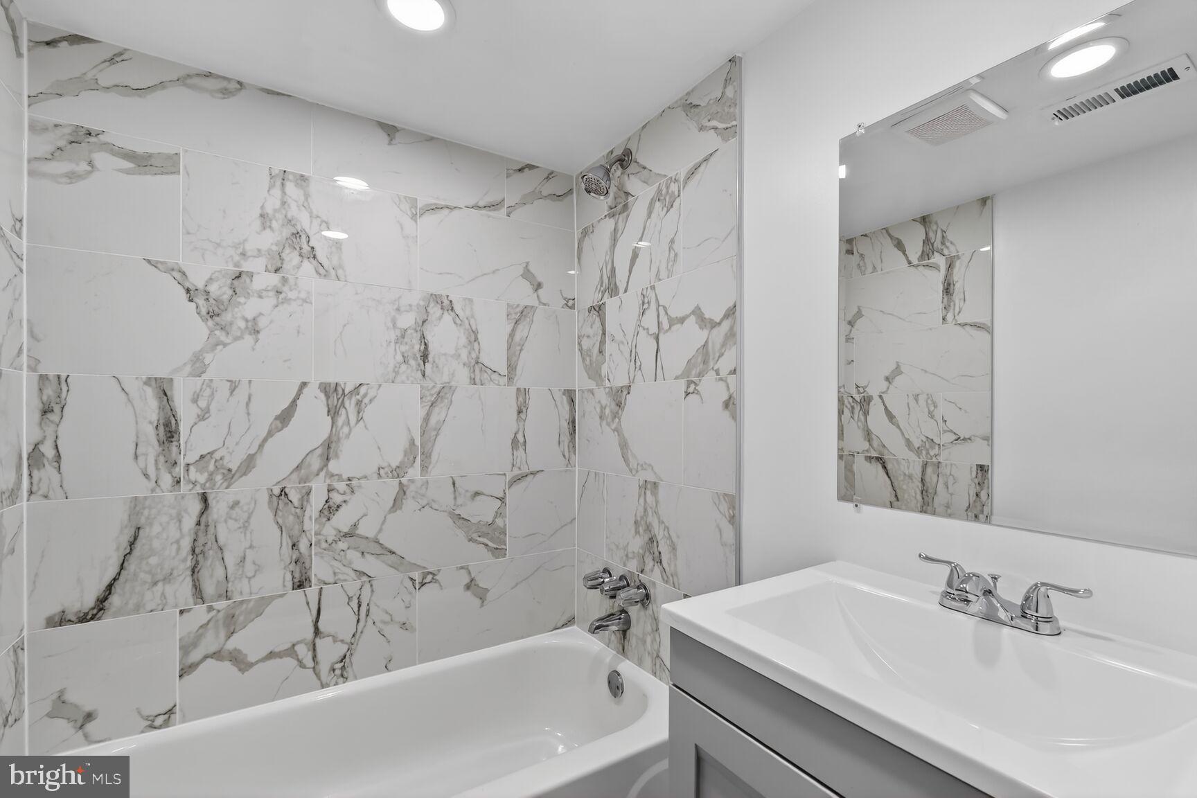 3629 11th Street Northwest, Unit B Washington, DC 20010 - Photo 13 of 17 Updated Bath