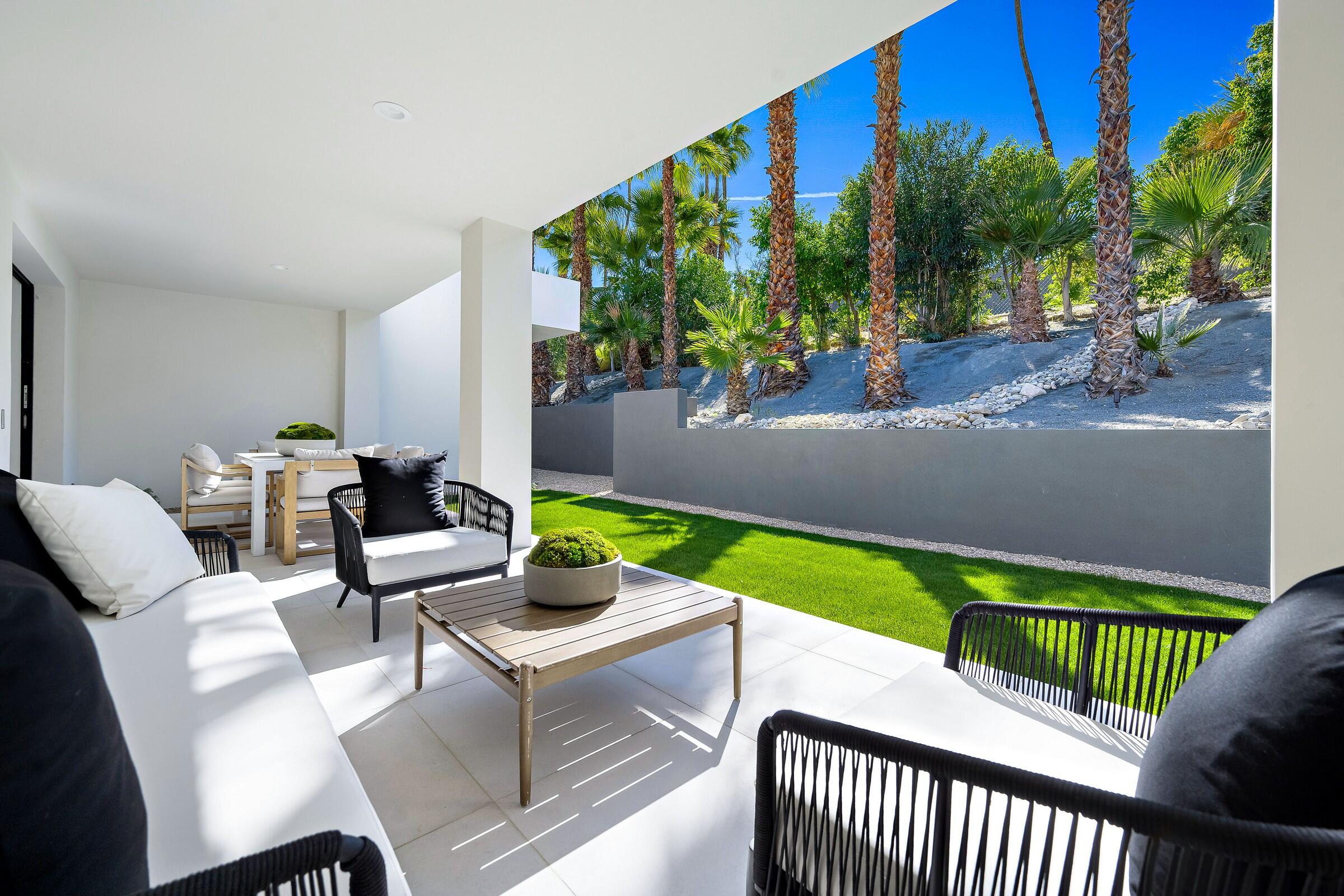 70345 Pecos Road Rancho Mirage, CA 92270 - Photo 41 of 72 a view of a chairs and table in patio