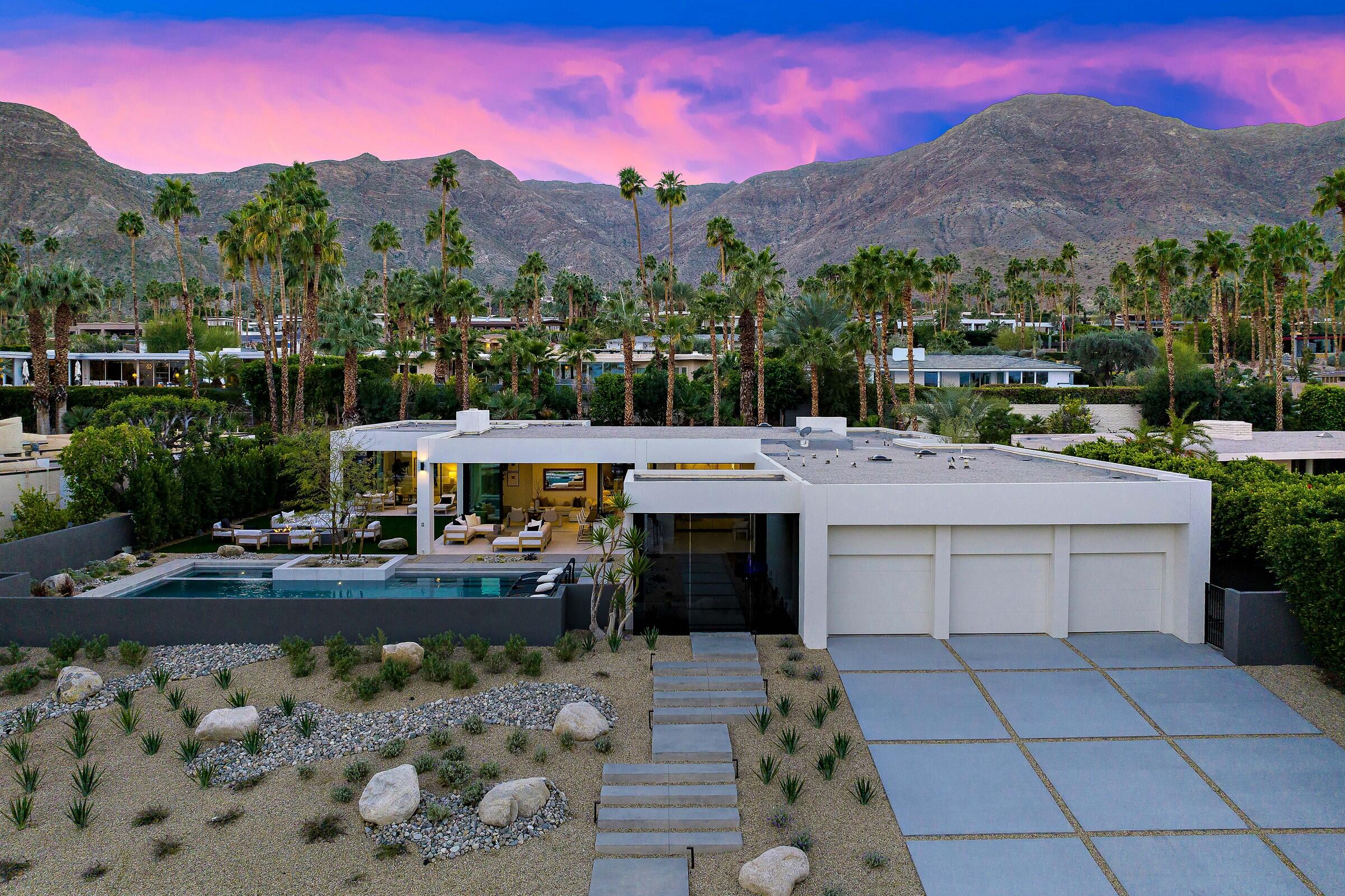70345 Pecos Road Rancho Mirage, CA 92270 - Photo 6 of 72 a view of a terrace with a garden
