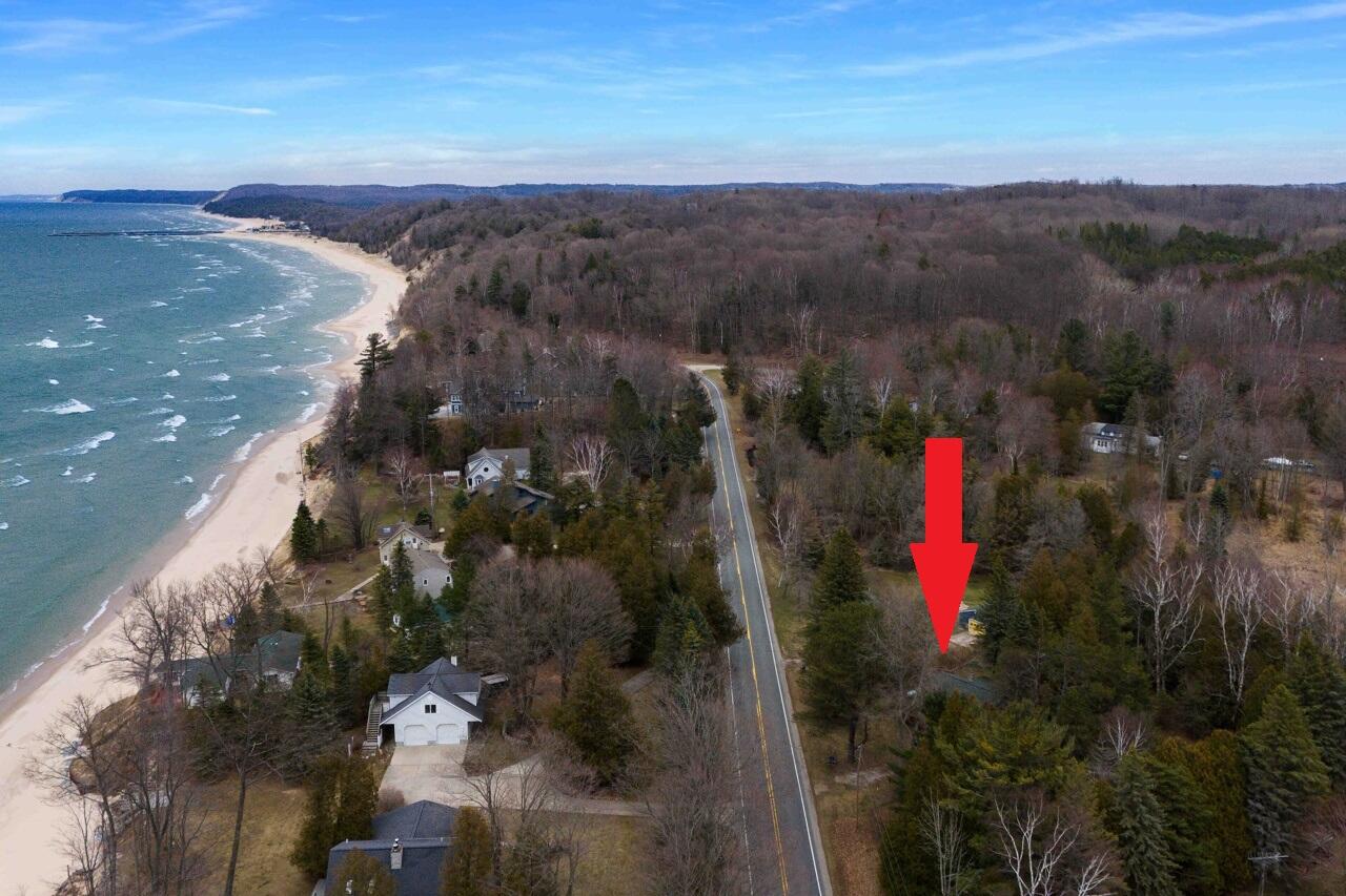 6485 Lakeshore Road Manistee, MI 49660 - Photo 3 of 58 2-Aerial-Scene-2