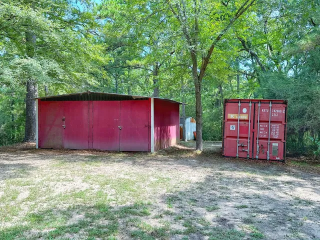 a view of outdoor space and trees