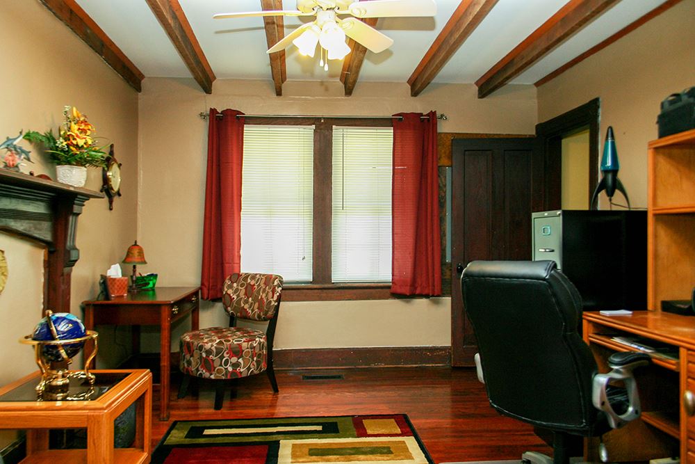 29 Red Bird Lane Raphine, VA 24472 - Photo 16 of 33 a living room with furniture and a flat screen tv