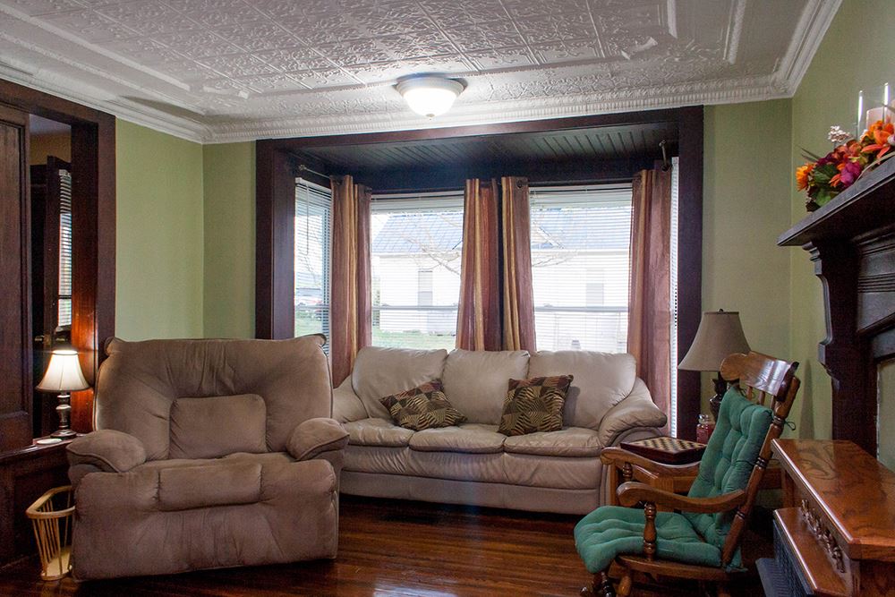 29 Red Bird Lane Raphine, VA 24472 - Photo 8 of 33 a living room with furniture and a large window