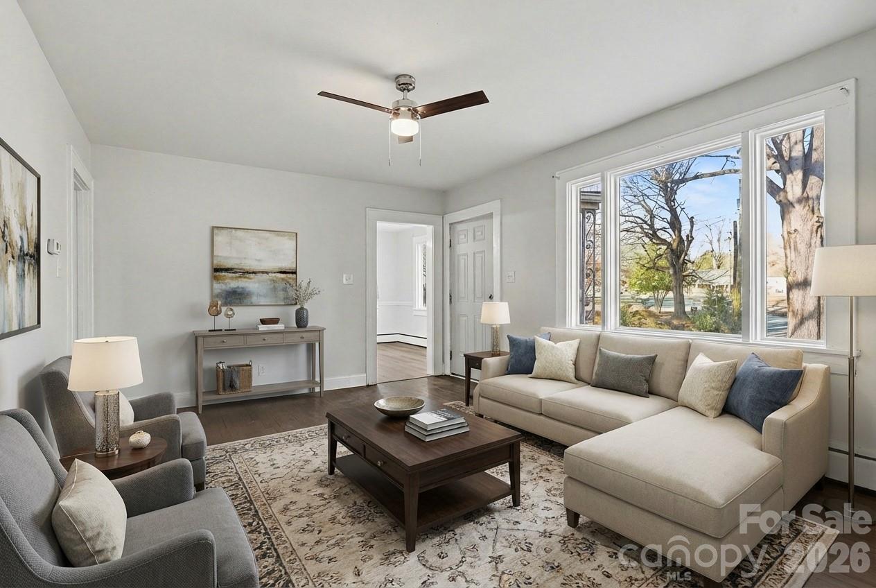225 Valleyview Place Salisbury, NC 28144 - Photo 5 of 36 a living room with furniture and a large window