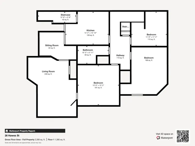 $3,000 | 26 Hawes Street, Unit 2, Fitchburg, MA 01420