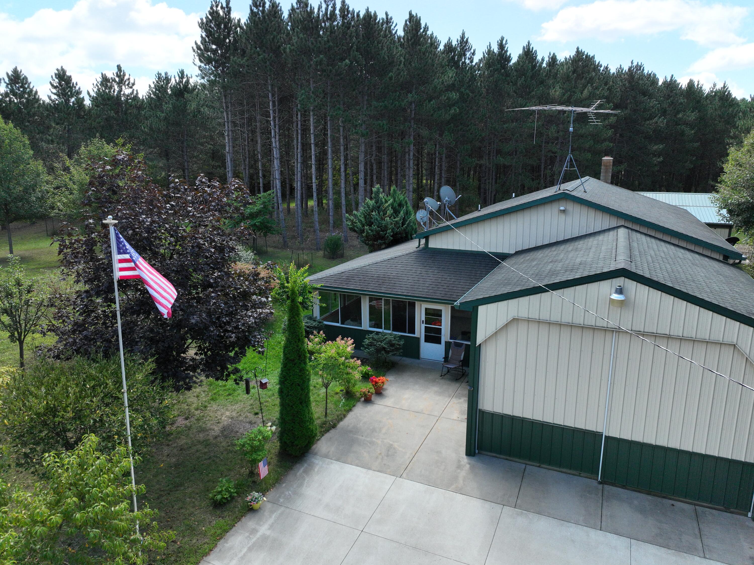 3685 Cypress Road Blanchard, MI 49310 - Photo 1 of 67 DJI_20260827110917_0040_V