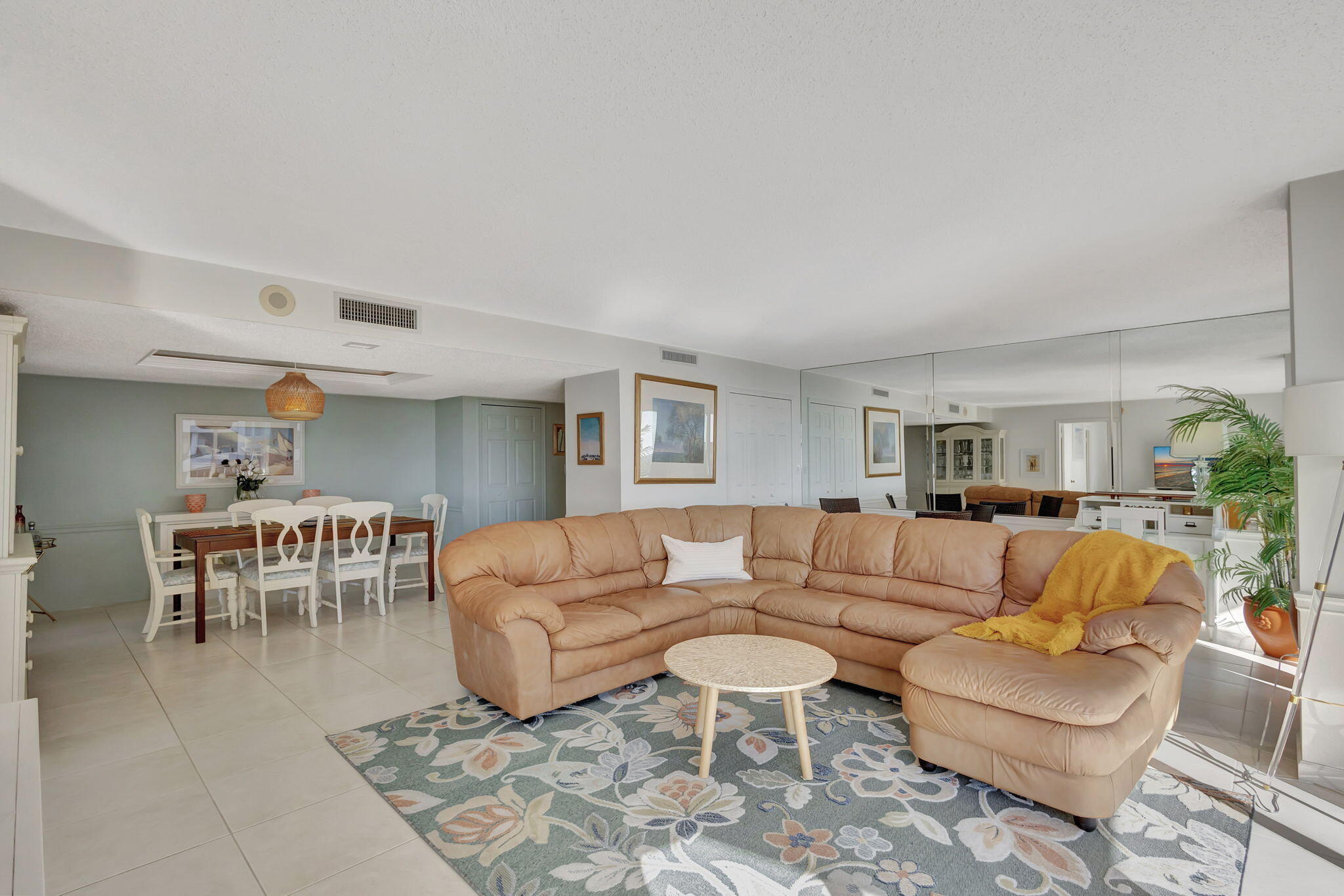 4200 North Ocean Drive, Unit 2804 Singer Island, FL 33404 - Photo 19 of 48 Living Room & Dining Area