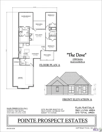 $299,000 | 4740 Pointe Prospect Drive, Oscar, LA 70762
