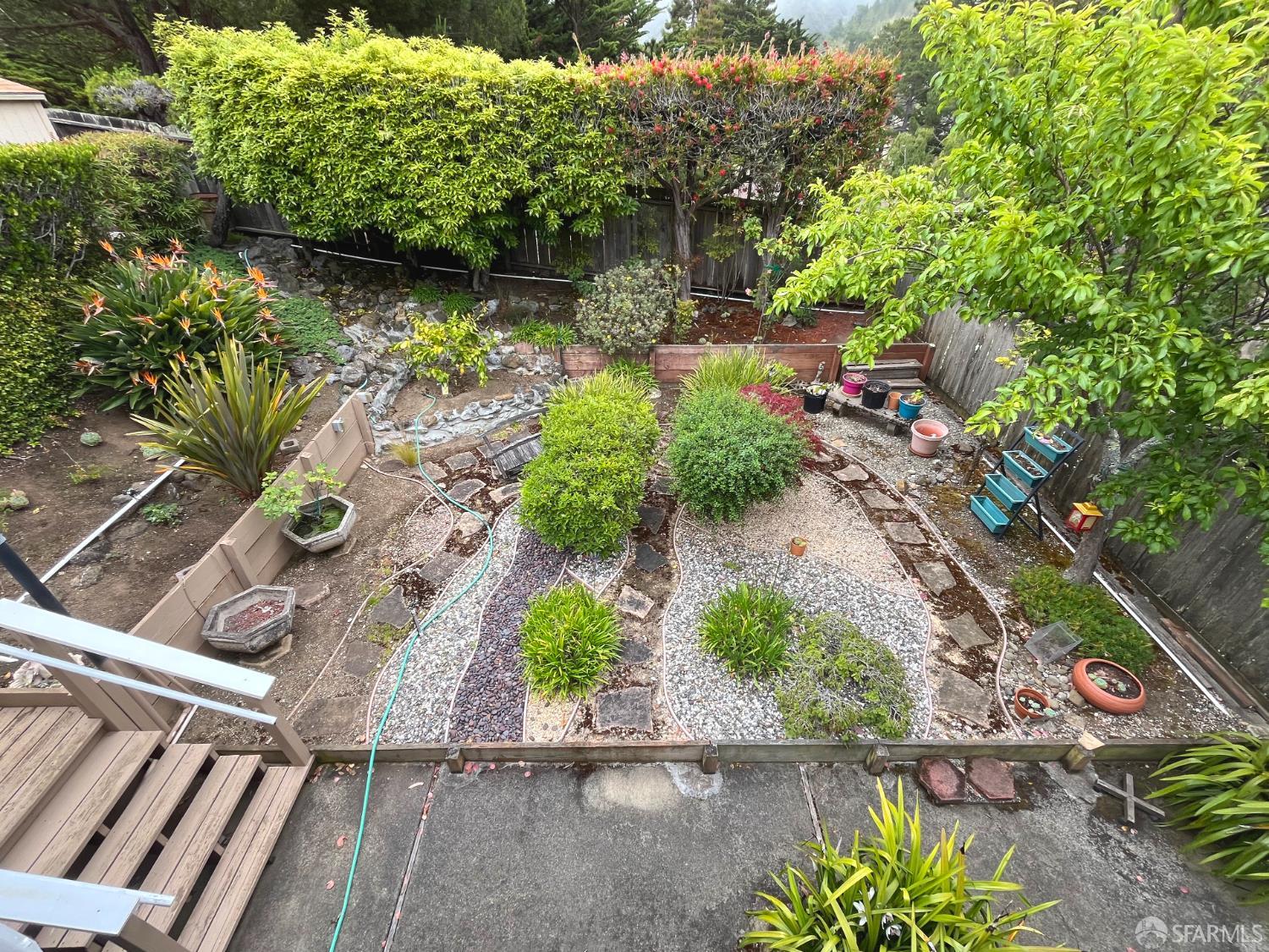 1032 Everglades Drive Pacifica, CA 94044 - Photo 31 of 37 a view of yard with green space
