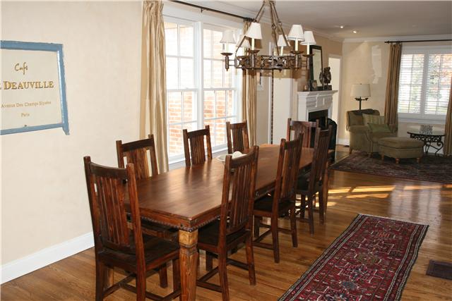 4328 Estes Road Nashville, TN 37215 - Photo 3 of 20 Dining area is great for entertaining..open off of the living room. This home has a great flow...