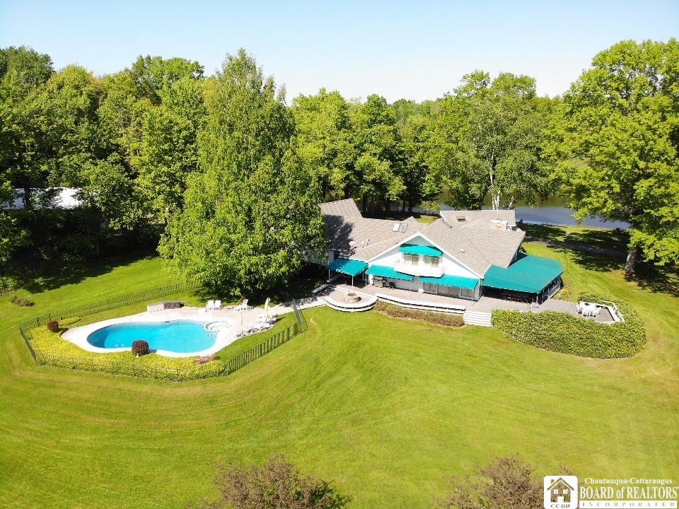 3539 Morley Road North Harmony, NY 14710 - Photo 1 of 35 Aerial View
