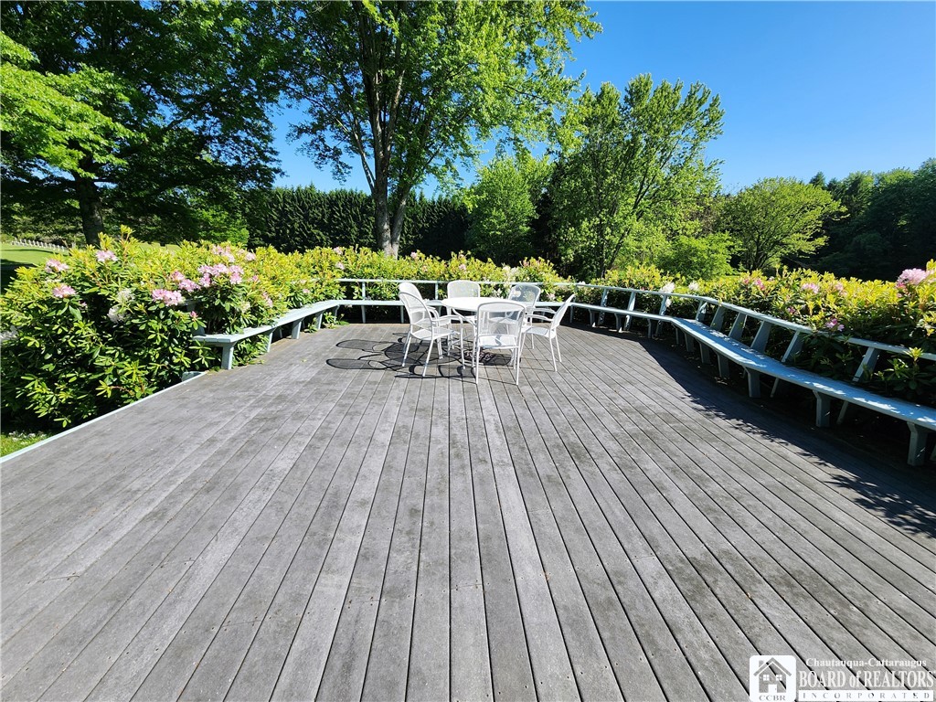 3539 Morley Road North Harmony, NY 14710 - Photo 21 of 35 Large deck