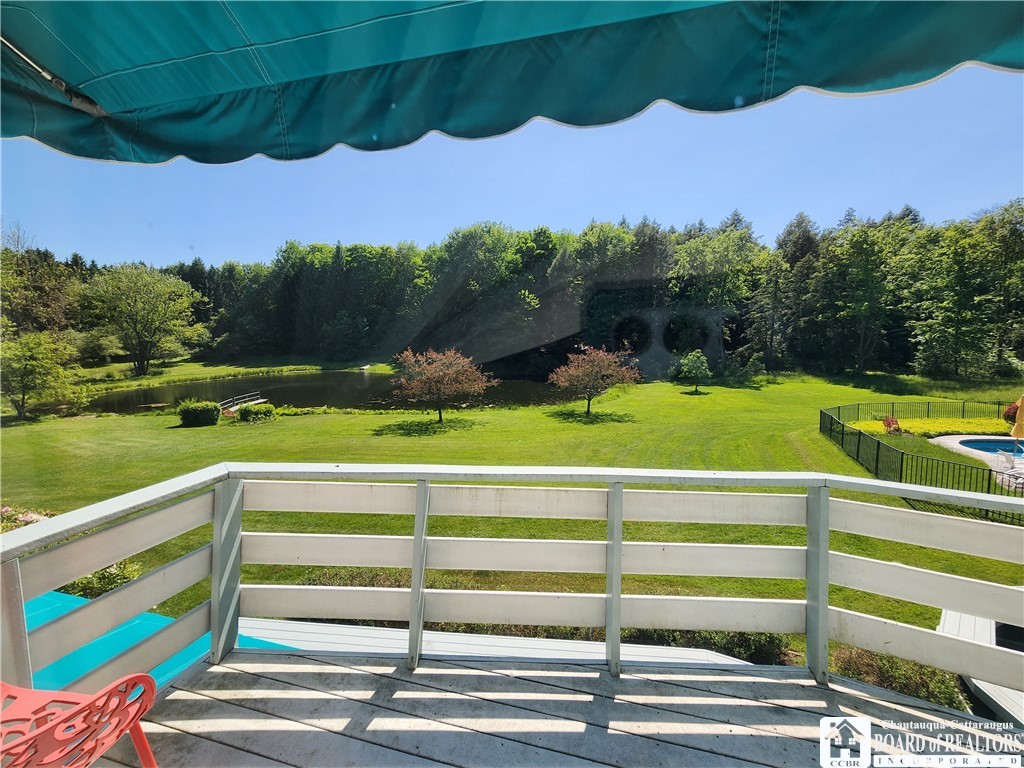 3539 Morley Road North Harmony, NY 14710 - Photo 27 of 35 Private Balcony with exceptional views