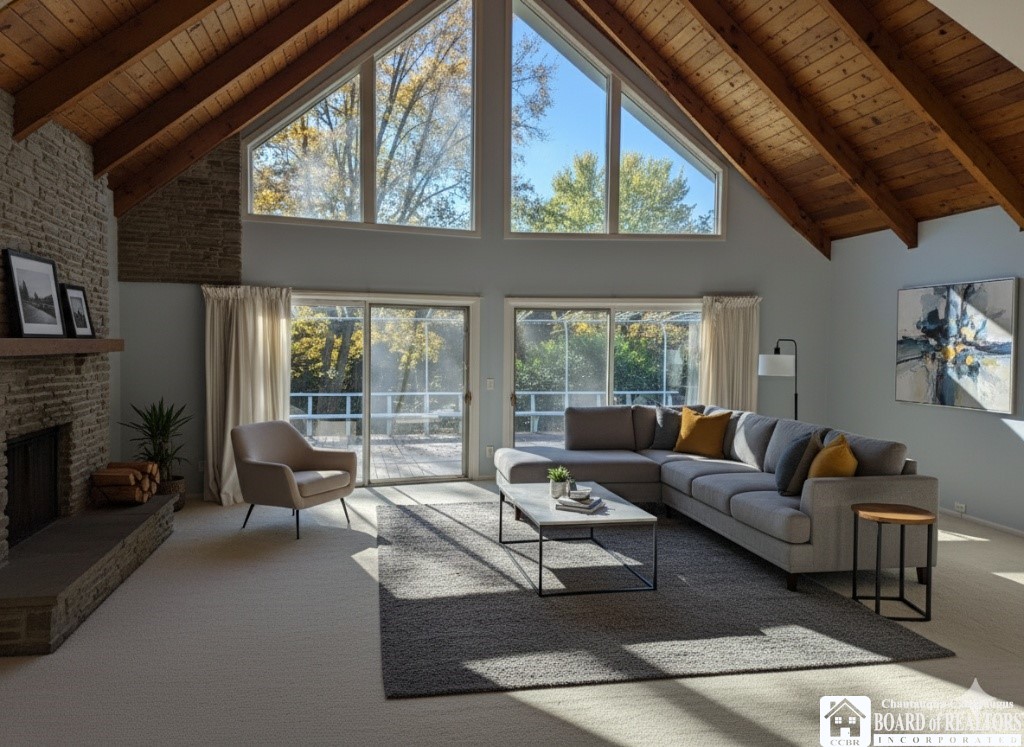 3539 Morley Road North Harmony, NY 14710 - Photo 6 of 35 Virtually staged Living Room