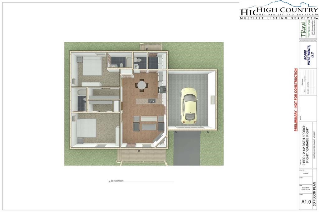 142 Casey Overlook Lane, Unit 82 Boone, NC 28607 - Photo 42 of 43 a picture of a floor plan