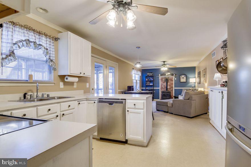 8220 Selwin Court Rosedale, MD 21237 - Photo 13 of 36 View from kitchen to family room.