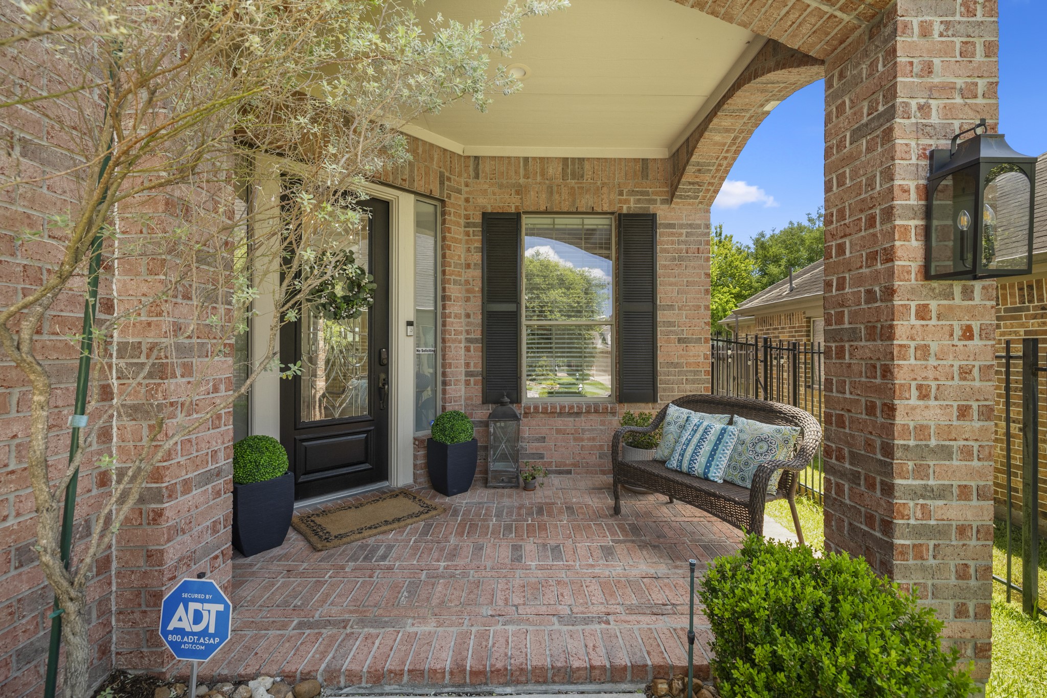 26 Winhall Place The Woodlands, TX 77354 - Photo 2 of 49 a view of porch with seating space