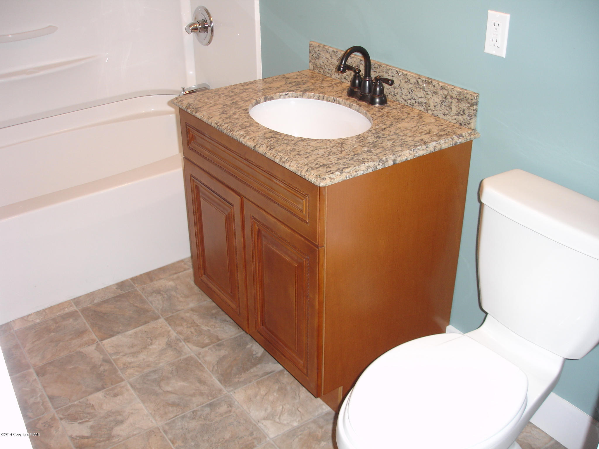 1 Lower Cherry Valley Road Stroudsburg, PA 18360 - Photo 15 of 33 Granite Sink Top, 1st Floor Full Bath