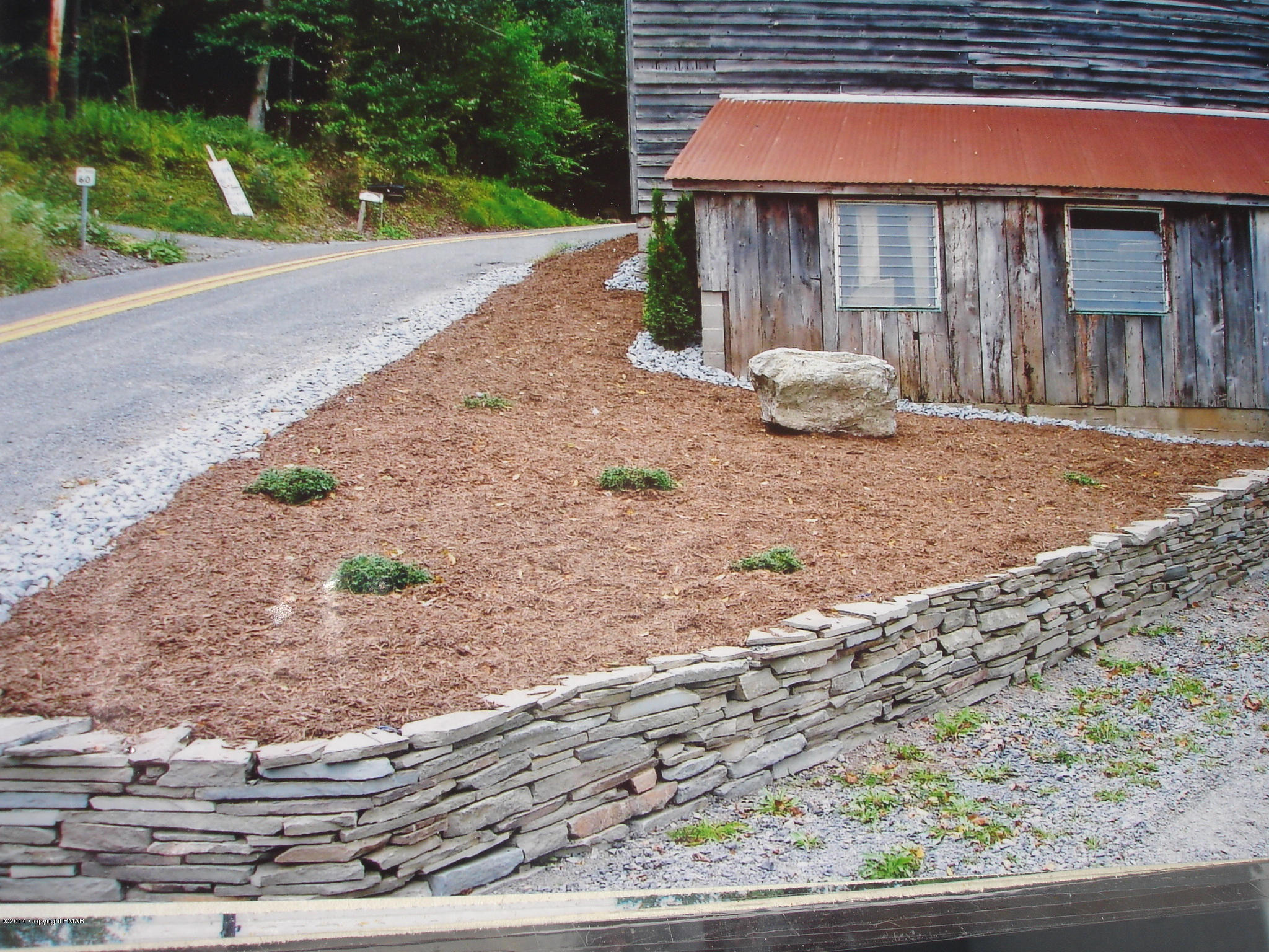 1 Lower Cherry Valley Road Stroudsburg, PA 18360 - Photo 32 of 33 Accent Rock Wall Near Barn