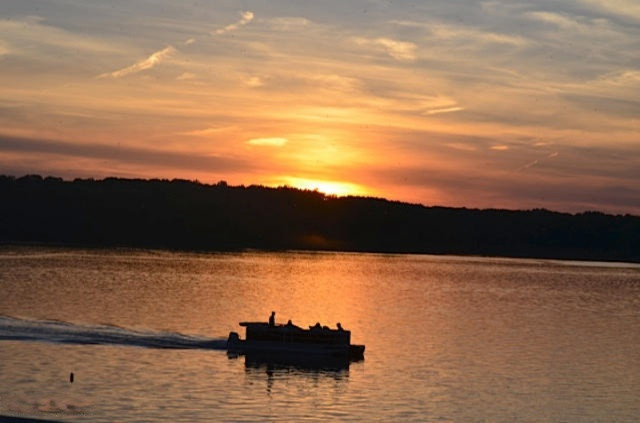 13280 Spence Road Three Rivers, MI 49093 - Photo 36 of 36 Sunset on Pleasant Lake