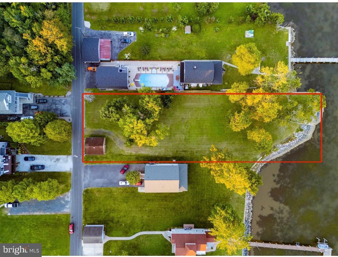 3635 Bay Drive Baltimore, MD 21220 - Photo 11 of 12 aerial view of a house with a swimming pool