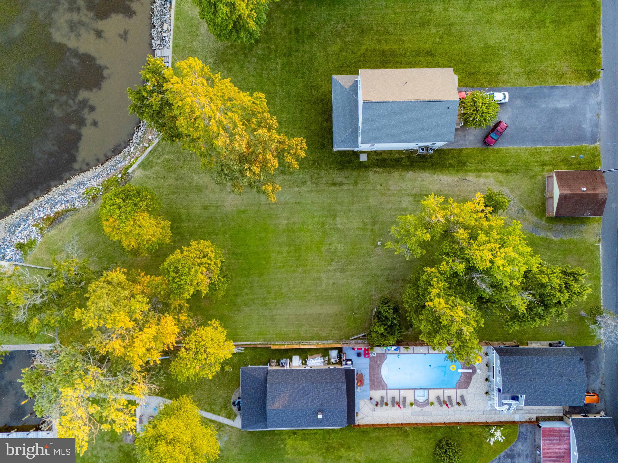 3635 Bay Drive Baltimore, MD 21220 - Photo 5 of 12 an aerial view of a house with yard swimming pool and outdoor seating