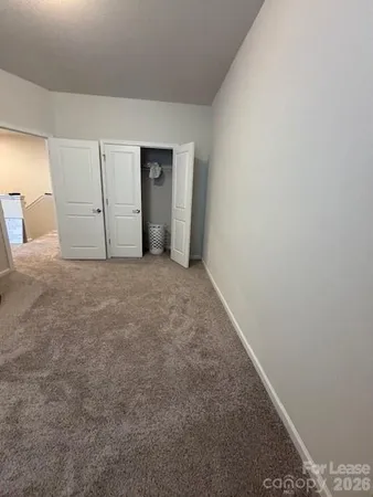 a view of a livingroom with an empty space