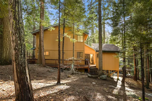 a view of outdoor space and trees