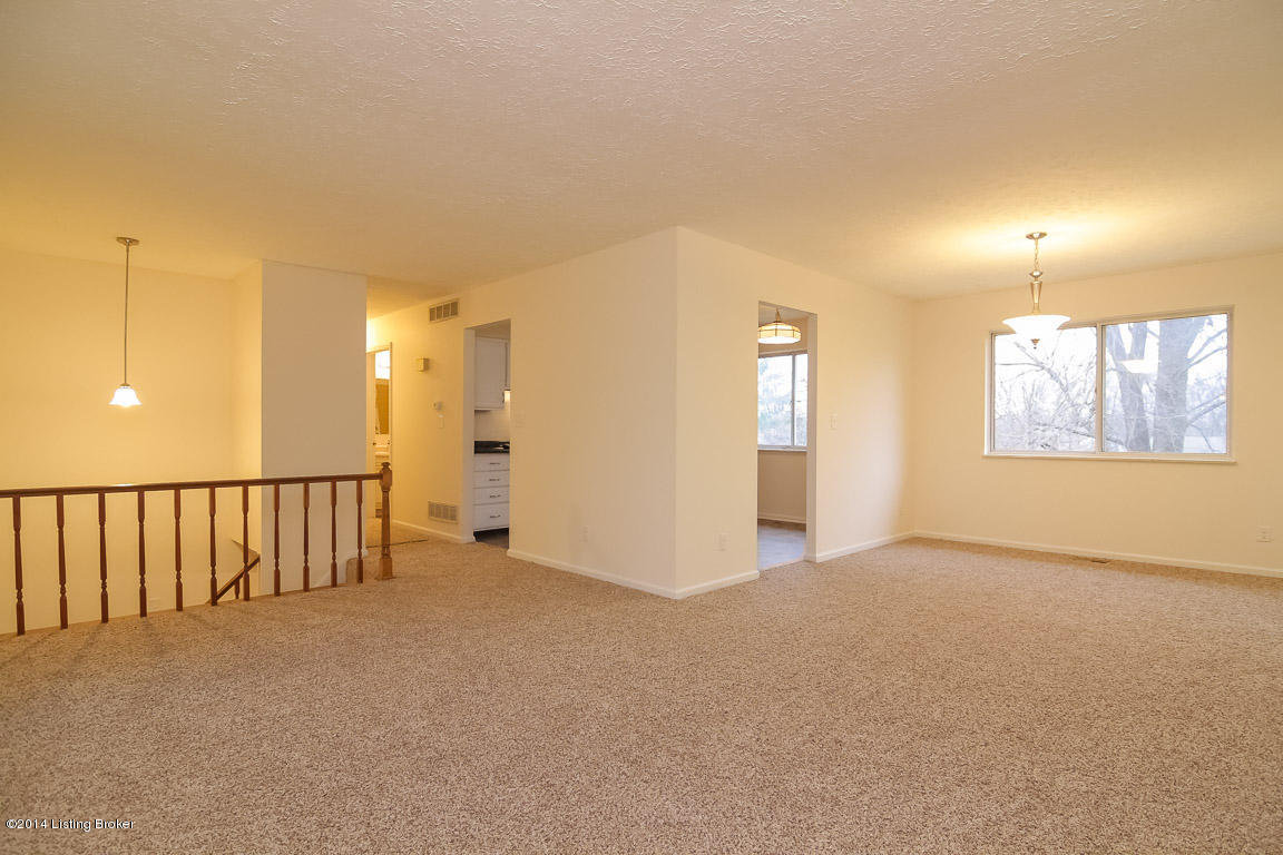 5802 Stone Bluff Road Louisville, KY 40291 - Photo 28 of 32 Upstairs Open Floor Plan Living & Dining