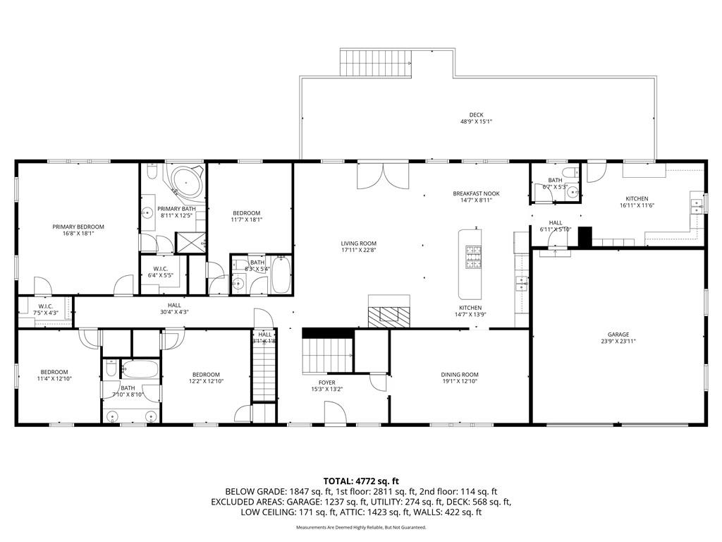 5478 Flakes Mill Road Ellenwood, GA 30294 - Photo 28 of 30 a black and white photo of a living room