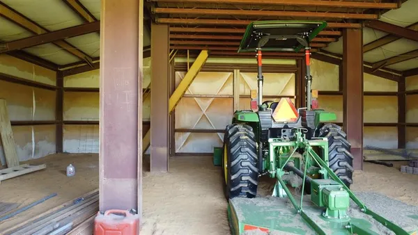 a view of a house with a patio