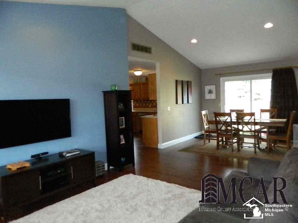 Living room to dining room