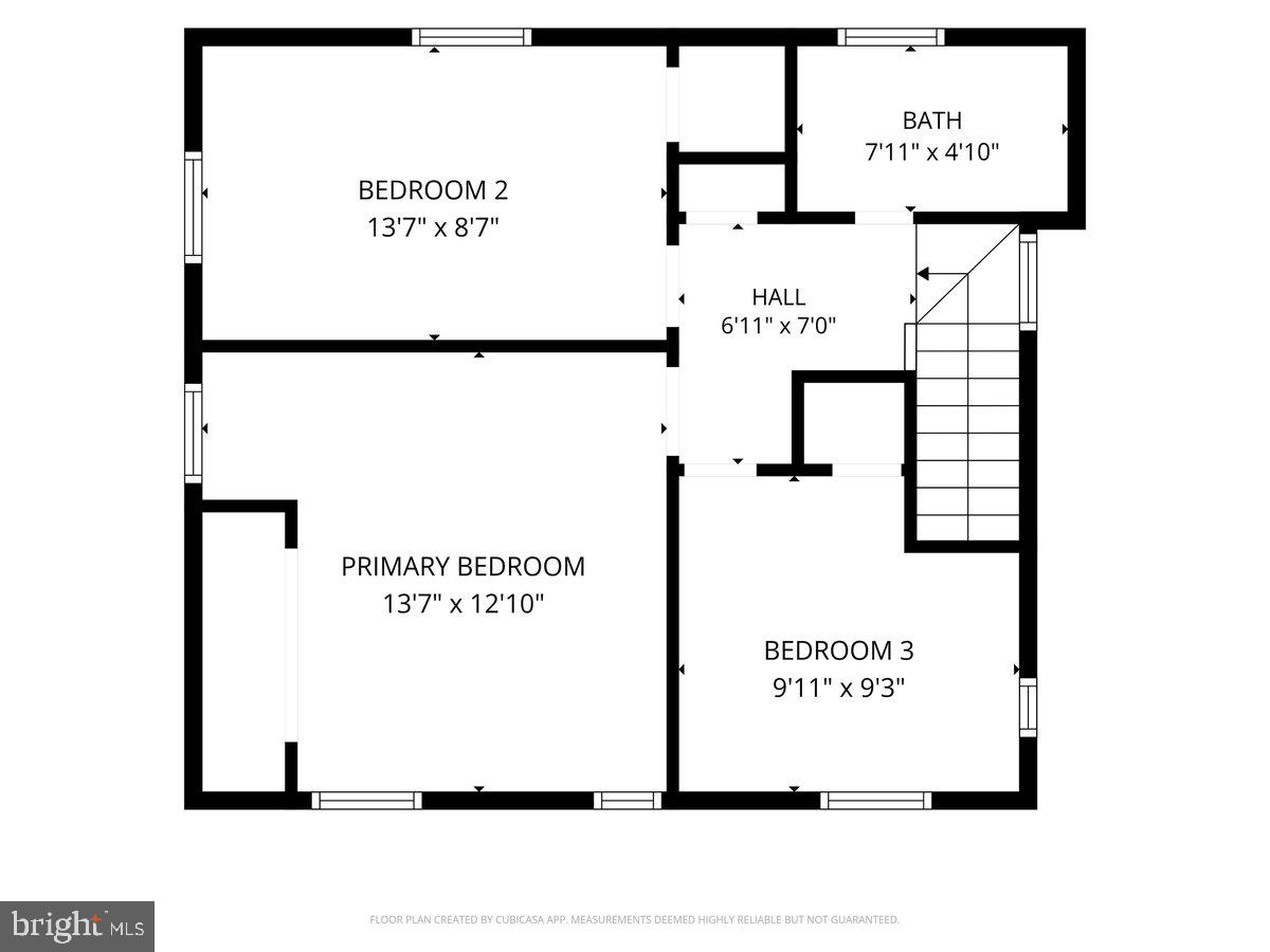 8715 Geren Road Silver Spring, MD 20901 - Photo 44 of 45 Second Level Floor Plan